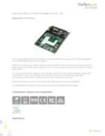 Datasheet for Startech.com 25SAT22MSAT, EAN: 0065030855617