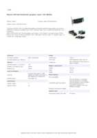 Datasheet for Matrox M9138-E1024LAF, EAN: 0790750240084