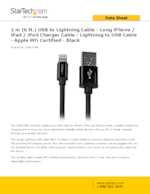 Datasheet for Startech.com USBLT2MB, EAN: 0065030850674