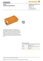 Datasheet for Weidmüller 0119660000, EAN: 4008190096106
