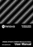 Datasheet for AG neovo IF864011G0000, EAN: 4710739598483