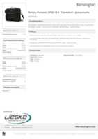 Datenblatt zu Kensington K62560EU, EAN: 0085896625605