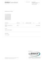 Datenblatt zu Gira 0268112, EAN: 4010337044598