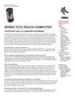 Datasheet for ZEBRA CRD-TC7X-SE5EU1-01