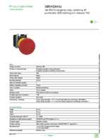Datasheet for Schneider Electric XB5AS8442, EAN: 3389110575453