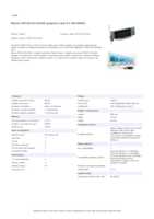 Datasheet for Matrox M9120-E512LPUF, EAN: 0790750235967
