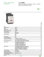 Datasheet for Schneider Electric LC1D38E7, EAN: 3389110352122