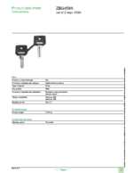 Datenblatt zu Schneider Electric ZBG458A, EAN: 3389110288834
