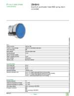 Datenblatt zu Schneider Electric ZB4BA6, EAN: 3389110887495