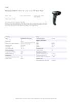 Datasheet for Zebra LI2208-SR7U2100SGW, EAN: 5711045787942