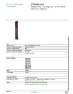 Datasheet for Schneider Electric STBXBA2000, EAN: 3595862061995