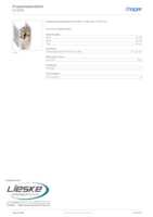 Datasheet for Hager K03SN, EAN: 4010330711008