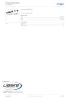 Datasheet for Hager FZ747XW, EAN: 7611919323604