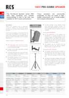 Datasheet for RCS Audio-Systems PB-810, EAN: 4250458263830