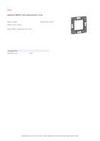 Datasheet for Legrand 080251, EAN: 3245060802516