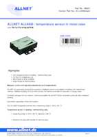 Datasheet for Allnet ALL4406_black, EAN: 4038816006103