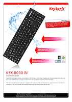 Datasheet for KEYSONIC 28078, EAN: 4250078188773