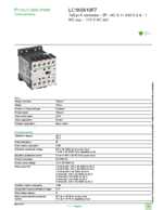 Datasheet for Schneider Electric LC1K0610F7, EAN: 3389110429381