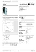 Datasheet for Dold 0052933, EAN: 4030641529338