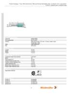 Datenblatt zu Weidmüller 9025910000, EAN: 4008190063702