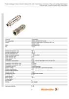 Datasheet for Weidmüller 1784790000, EAN: 4032248191871
