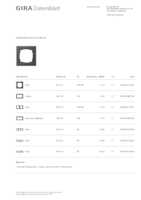Datenblatt zu Gira 021123, EAN: 4010337211235