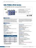 Datasheet for Moxa EDS-P206A-4PoE-T