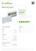 Datasheet for Spelsberg 61440401, EAN: 4013902090518