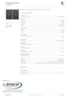 Datasheet for Berker 80960375, EAN: 3250617152914