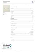 Datasheet for Berker 80960382, EAN: 3250617152938