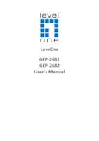 Datasheet for LevelOne GEP-2682, EAN: 4015867198971