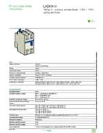 Datasheet for Schneider Electric LADN113, EAN: 3389110820997