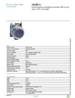 Datasheet for Schneider Electric XB4BP21, EAN: 3389110886993