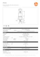 Datasheet for Ifm Electronic PX3111, EAN: 4021179236461