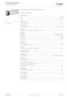 Datasheet for Hager LF6009007035, EAN: 4012740137720