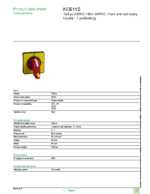 Datasheet for Schneider Electric KCE1YZ, EAN: 3389110424348