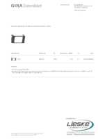 Datenblatt zu Gira 005900, EAN: 4010337059004