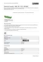 Datenblatt zu Phoenix Contact 2970002, EAN: 4017918087531