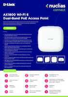 Datasheet for D-Link DAP-X2810, EAN: 0790069456923