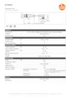 Datasheet for Ifm Electronic EVW084, EAN: 4021179269339