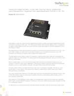 Datasheet for Startech.com IES81GPOEW, EAN: 0065030871112