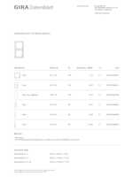 Datenblatt zu Gira 0212112, EAN: 4010337044017