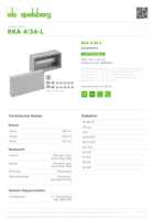 Datasheet for Spelsberg 62990101, EAN: 4013902313518