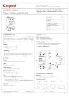 Datasheet for Legrand 411287, EAN: 3414970446893
