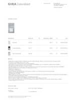 Datenblatt zu Gira 126765, EAN: 4010337267652