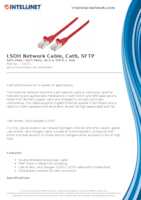 Datasheet for Intellinet 736060, EAN: 766623736060