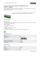 Datenblatt zu Phoenix Contact 1850712, EAN: 4017918109806