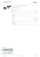 Datasheet for Hager G7067ELN, EAN: 4012740887069