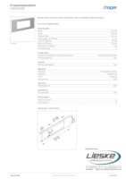 Datasheet for Hager L91337030, EAN: 4012740102001