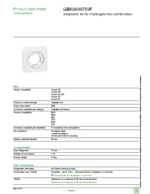Datasheet for Schneider Electric GBK0600703F, EAN: 3606480397790